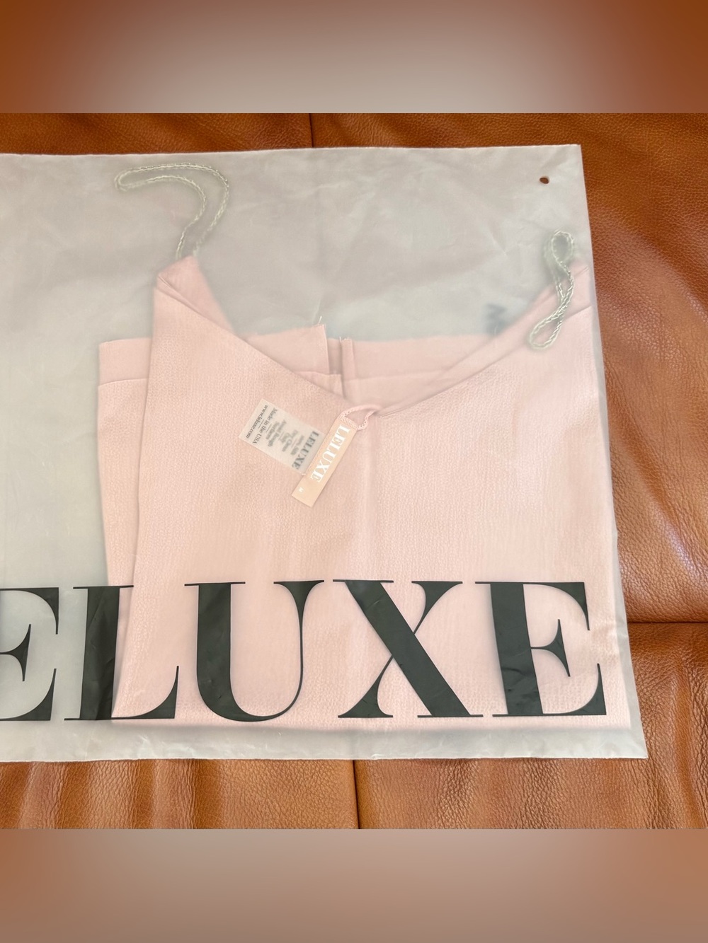 NWT LELUXE ROSE CAMI ASH ROSE - Picture 3 of 15